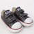 Tênis All Star Infantil Velcro Couro Preto Ck04180003 na internet