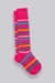 Meia 5/8 Infantil Listrada Pink Lupo 02690-5450