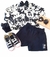Conjunto Infantil Mickey Blusa E Shorts Animê N4015