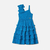 Vestido Infantil Alça Azul Animê N3432 - comprar online