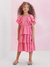 Vestido Infantil Rosa Animê N3403 - loja online