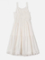 Vestido Infantil Babados Off White Animê N3374 - comprar online