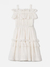 Vestido Infantil Anarruga Off White Animê N3406 - 3Kids