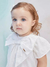 Vestido Infantil Laço Off White Animê L2190 - comprar online