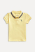 Polo Reserva Infantil 3 Frisos Amarela 0072981-Am