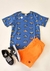 Camiseta Infantil Kombi Hering Azul 5d4w1len