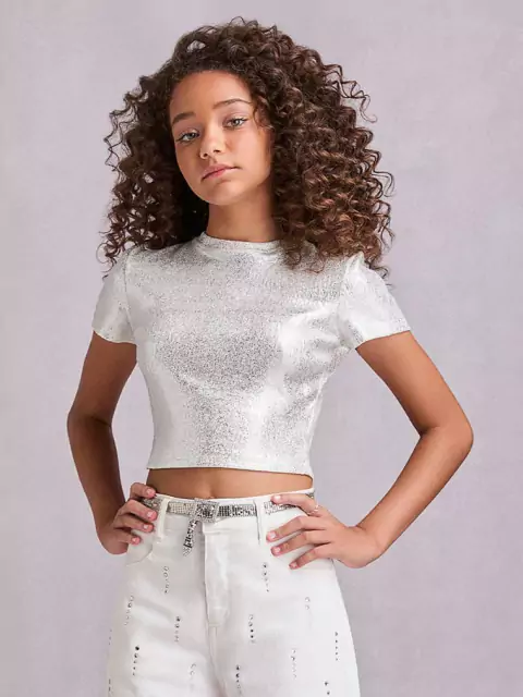 Blusa Teen Prata Iam R4433