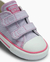Tênis All Star Infantil Velcro Lilás E Rosa Converse Ck12530001 - 3Kids
