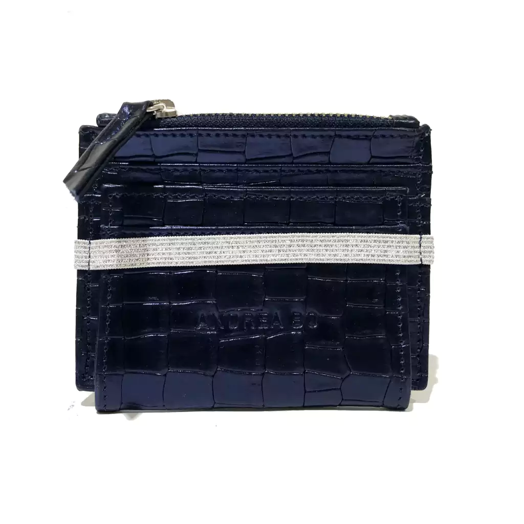 TARJETERO ELASTICO AZUL