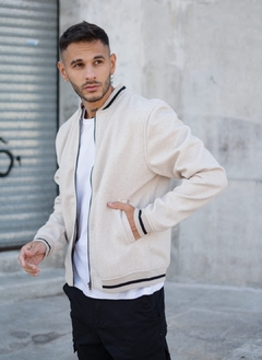 Campera Paño Beige en internet