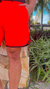 Short Retrô - Laranja Bicolor - Uselapraia Swimwear
