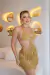 Vestido Franjas Curto Dourado(prazo de 20 dias úteis para confecção + envio) - loja online