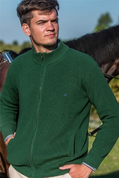 Cardigan con cierre Remo Verde - Scotfield