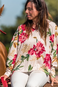 Camisa Coralina Crudo