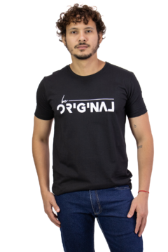 Remera Cocoa Estampada Negra Be Original- 99 - tienda online