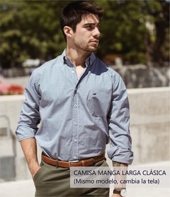 Camisa Las Vegas Rayado Mod 30 - Manga Larga Clásica - comprar online