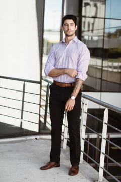Camisa Miami Rayas SF - Manga Larga Fit - comprar online