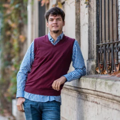 Chaleco Milano Azulino - comprar online