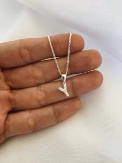 Conjunto iniciales plata 925- Y