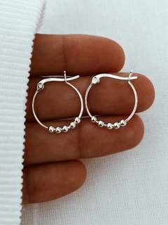 aros plata 925