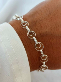 Pulsera plata 925 - FILIPA - comprar online