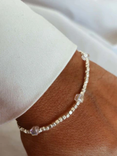 Pulsera plata 925 - GINEVRA - comprar online