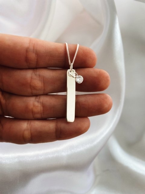 Conjunto plata 925 - CHAPITA Y PUNTO DE LUZ