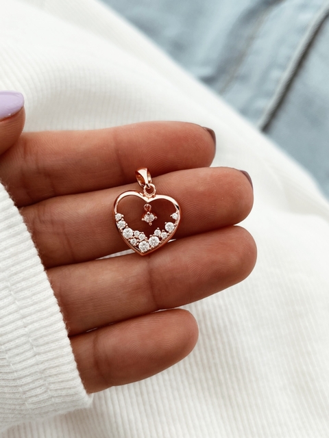 Dijes plata rose 925 - ALEXIA
