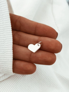 Dije Corazón chato