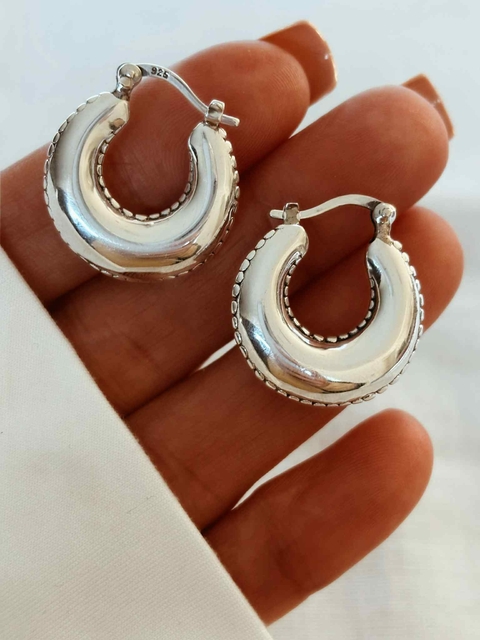 AROS PLATA 925 INFLADA - MISH - comprar online