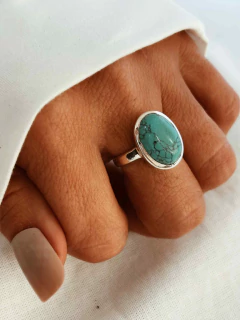 Anillos Plata 925 y piedras naturales - SANDI - comprar online