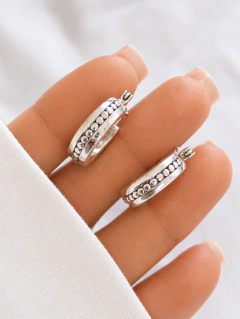 AROS PLATA 925 - LIVIA - comprar online