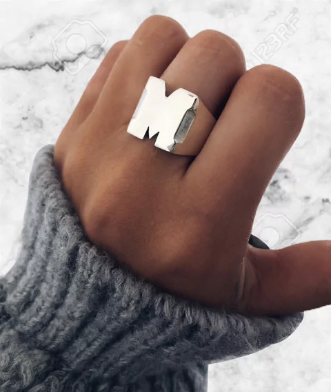 Anillo inicial MEGA - Plata 925