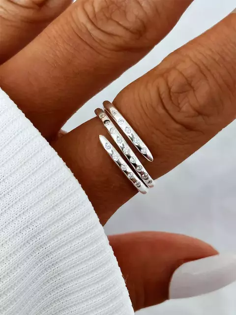 Anillo Plata 925 - FRANCHESCA - comprar online