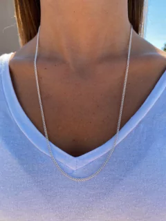 CADENA PLATA 925 / 60 cm - LINA - comprar online