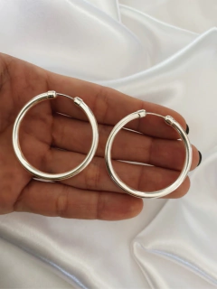 aros plata 925