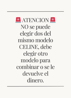 Lente Modelo Celine Oval - CON LOGO - comprar online