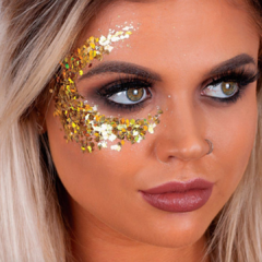 GOLD CHUNKY GEL - 35GR