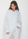 Pijama Polar - Mini grey stars - comprar online