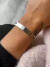 Pulsera dije rectangular personalizado