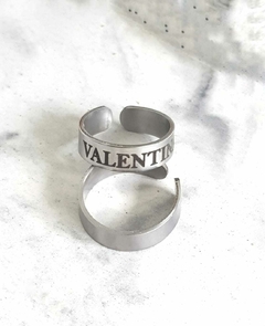 Anillo - solo talle mano mujer - acero quirúrgico personalizado - tienda online