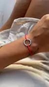 Pulseras LAZOS hilo rojo