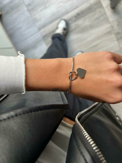 Pulsera nudo del amor eterno esclava ajustable personalizada - comprar online