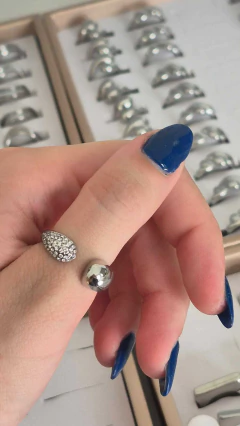 Anillo Davinia shine ajustable en internet