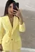 Max Blazer Thais - De Linho Em Algodão - Maria Cereja Store