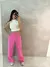 Calça Renata - Wide Leg De Linho Em Algodão - Maria Cereja Store