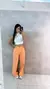 Calça Renata - Wide Leg De Linho Em Algodão - comprar online