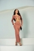 Conjunto Lana Cropped Manga Longa E Saia Longa - Maria Cereja Store