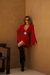 Vestido Jamile Decote Transpassado V Acompanha Top - loja online
