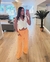Calça Renata - Wide Leg De Linho Em Algodão